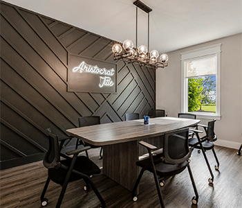 Conference Room of Aristocrat Title in Jeffersonville, Indiana